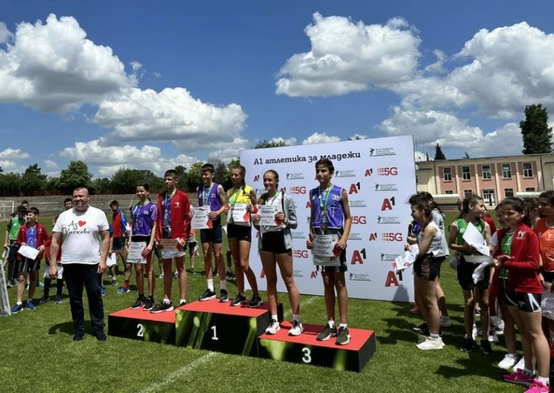Вижте победителите в състезанието по лека атлетика в Хасково