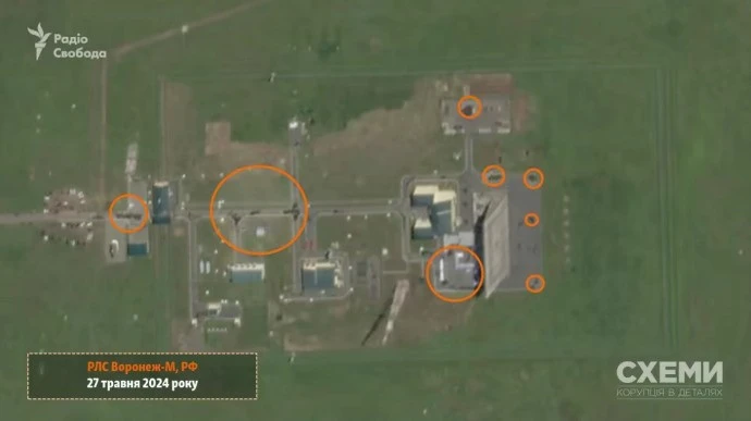 Сателитни снимки показаха последствията от удара срещу руска РЛС на 1800 километра от границата с Украйна