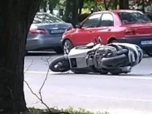 Блъснаха моторист на бул. "Свобода" в Пловдив
