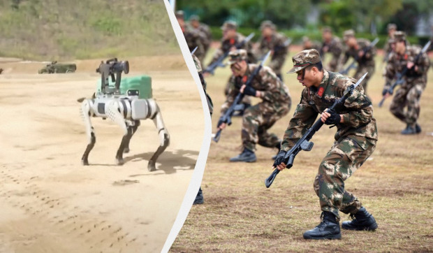 Photo of La Chine a montré des chiens robotiques portant des mitrailleuses sur le dos