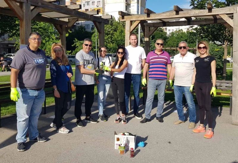 ГЕРБ в "Тракия" с доброволческа инициатива в "Парк 2019"