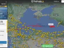Американски дрон RQ-4 Global Hawk кръжи в Черно море, приближи се рекордно близо до Сочи