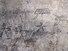Археолози откриха в Помпей детски рисунки на гладиаторски битки