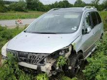 Катастрофа между два автомобила на пътя Шумен - Разград