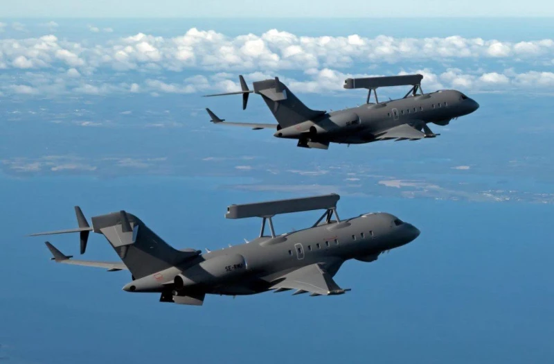 Швеция ще предаде на Украйна два разузнавателни самолета ACS890
