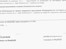 Протокол от заседание на Комисията по безопасност на движението в Кюстендил
