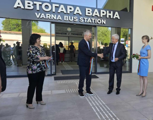 Новата автогара на Варна отвори врати предава Varna24 bg  На