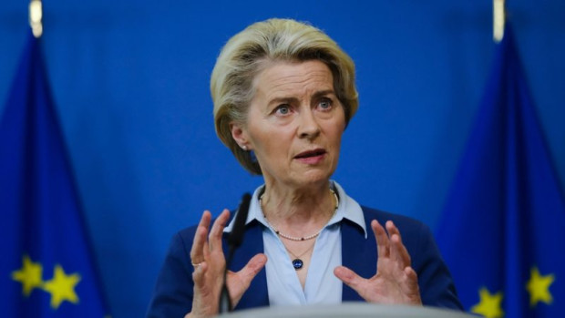 Урсула фон дер Лайен с предизборна среща за Европейските избори