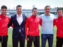 Кирил Котев, Васил Терзиев и футболни национали наградиха призьорите в Мини Европейското първенство