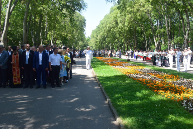 В град Варна се проведе военен ритуал по повод тържественото
