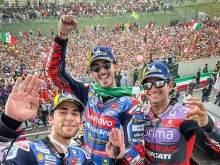 Франческо Баная отвя конкуренцията в Гран при на Италия в Moto GP