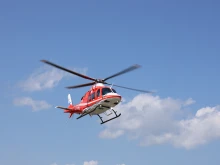 Медицинският хеликоптер с първа реална мисия