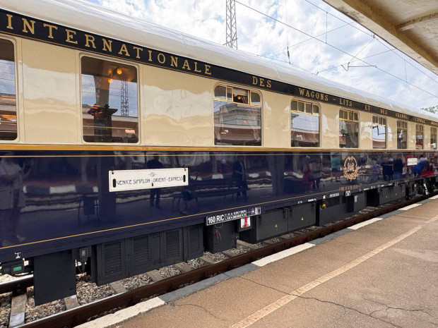 TD Добре дошъл Ориент Експрес  Легендарният влак пристигна на перон 4 на