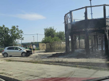 Вижте положението след големия пожар на бившата Циркова площадка във Варна