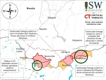 ISW: Руснаците настъпват към Волчанск, но настъплението им се забавя