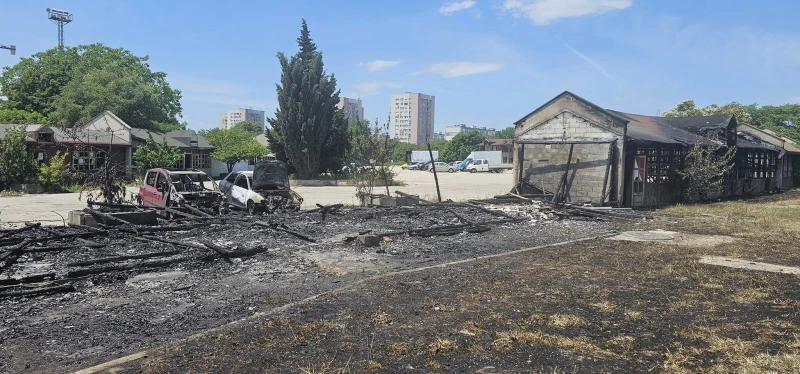 Вижте Цирковата площадка във Варна след поредния пожар