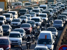 Заради посещението на Байдън: 400-километрови задръствания се образуваха около Париж след внезапно затваряне на пътища