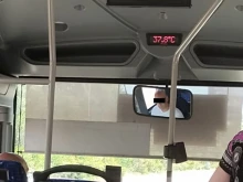 Сигнал: Автобус се движи с отворена предна врата, в друг температурата е 39 градуса