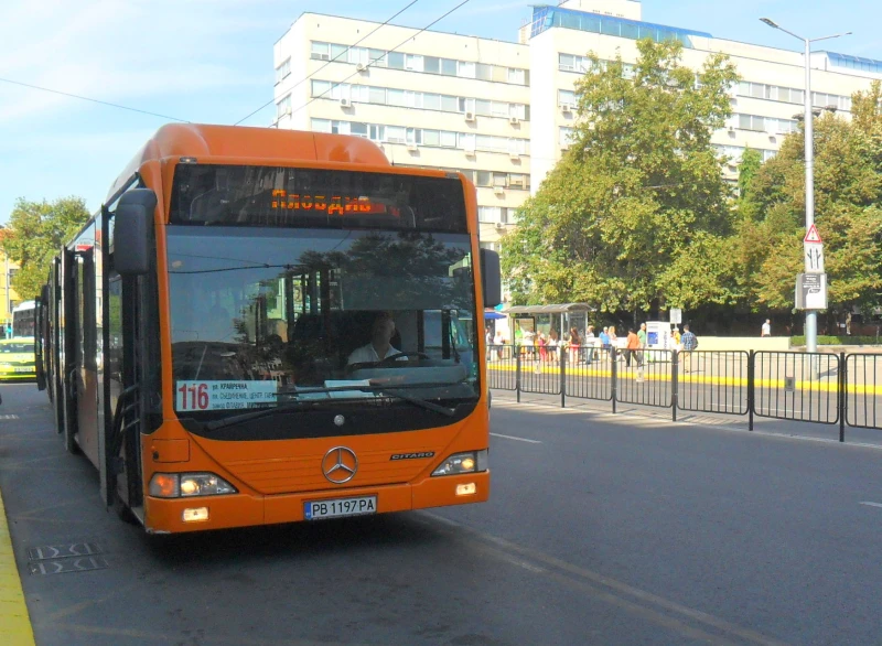 Временно променят маршрута на автобусна линия 116 в събота