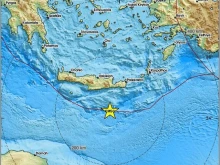 Земетресение от 3,9 по Рихтер разлюля гръцкия остров Крит