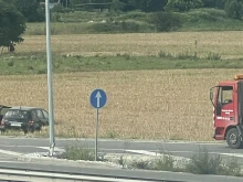 Шофьорка самокатастрофира на "Асеновградско шосе"