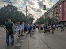 Протест в София затвори движението по "Фритьоф Нансен"
