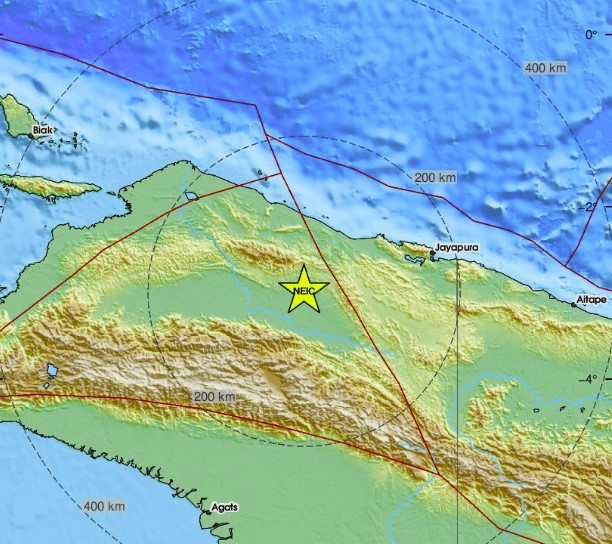Земетресение с магнитуд 5 7 по скалата на Рухтер е регистрирано