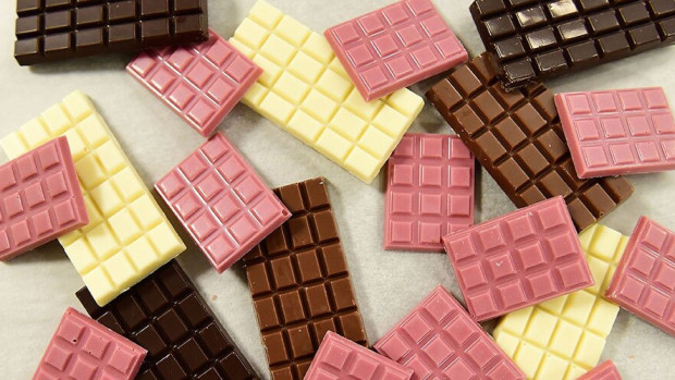 Розовият шоколад или четвъртият вид шоколад Ruby със своя нетипичен,