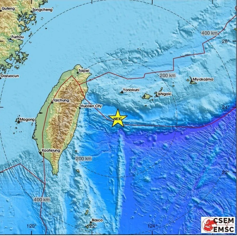 Земетресение от 5,0 по Рихтер разлюля Тайван