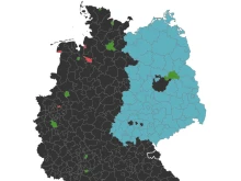 Европейските избори разделиха политически Германия по границата на ФРГ и ГДР