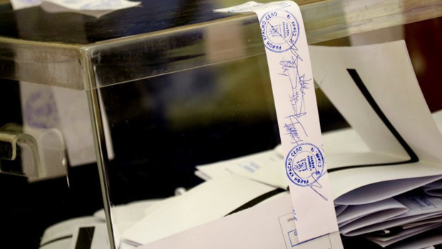 TD При 100 обработка на изборните книжа в Районната избирателна комисия