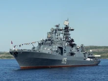 Руски кораб се запали в Баренцово море