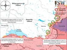 ISW: ВСУ са си върнали позиции югозападно от Донецк, Русия окупира Старомайорское