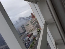 Пожар пламна в търговски център в сърцето на Берлин