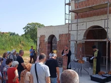 Водосвет и благодарствен молебен бяха отслужени на терена на Храм "Свети Лука Кримски" в Добрич