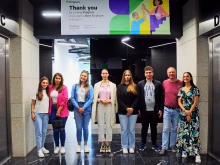 Ученици от СУ "Георги Бенковски" в Тетевен посетиха офиса на американската технологична компания "Progress"