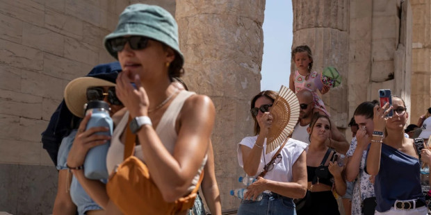 От вторник Гърция е обхваната от първата за годината гореща