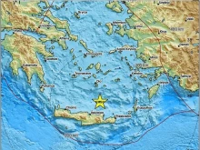 Земетресенията на Крит продължават – нов трус от 3,3 по Рихтер разлюля острова
