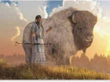 Раждането на бяло бизонче в Йелоустоун сбъдва древно пророчество на индианското племе Лакота за изпитания, но и по-добри времена