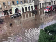 Наводнени улици и закъсали автомобили: Частично бедствено положение след бурята в Ловешко