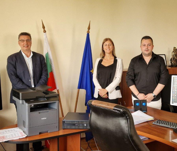TD Прокурор Валентина Боти от прокуратурата в Катания Италия посети