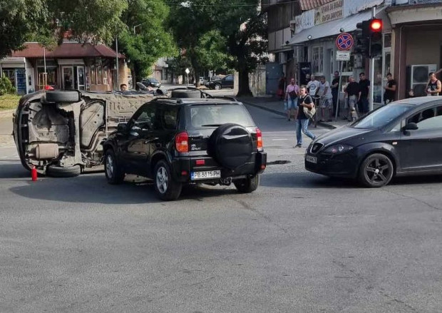TD Пътнотранспортно произшествие е станало преди малко в Пловдив научи
