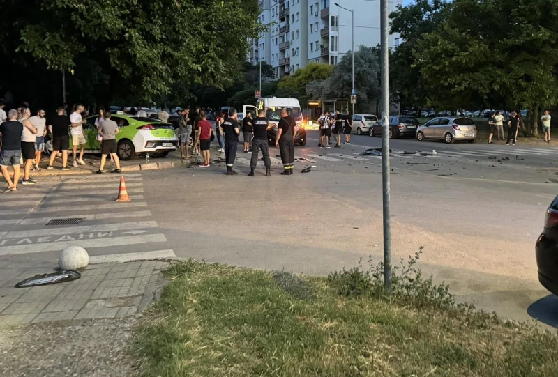 Тежък инцидент в Пловдив! Линейка, пожарна, полиция и множество хора са на мястото!