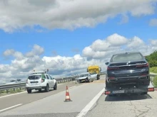 Катастрофа на магистрала "Тракия" блокира движението