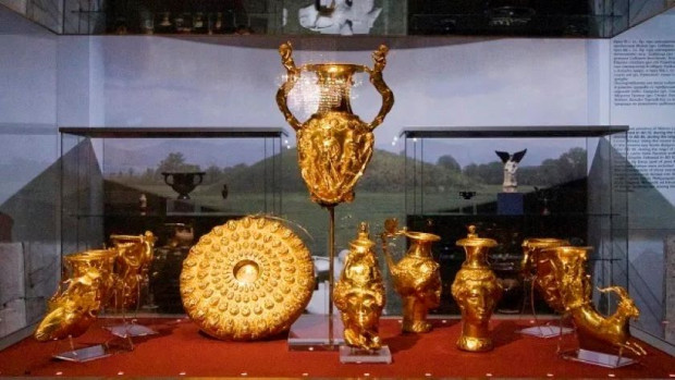 Мястото на Панагюрското златно съкровище е в Националния исторически музей.