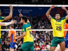 Бразилия влезе в Топ 3 след трудна победа във Волейболната лига на нациите
