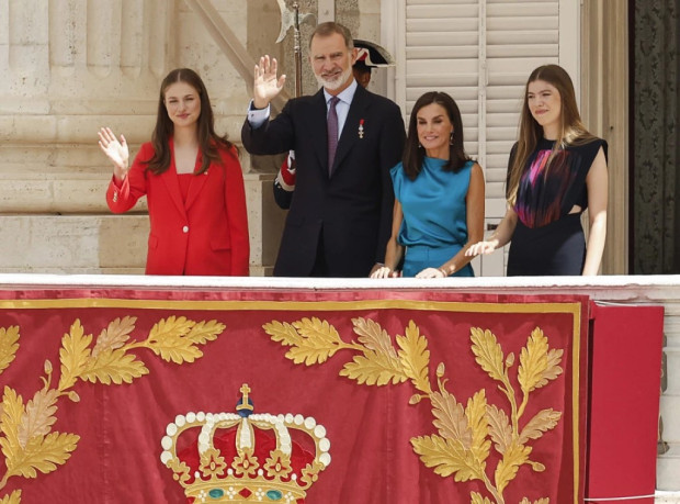На 19 юни испанското кралско семейство празнува 10 ата годишнина