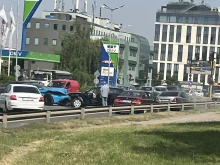 Много тежка катастрофа в София, движението е блокирано