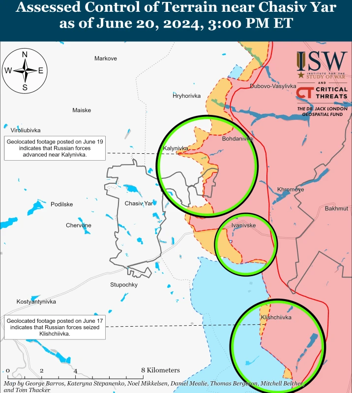 ISW: ВСУ си връщат позиции край Волчанск, руснаците напредват при Часов Яр