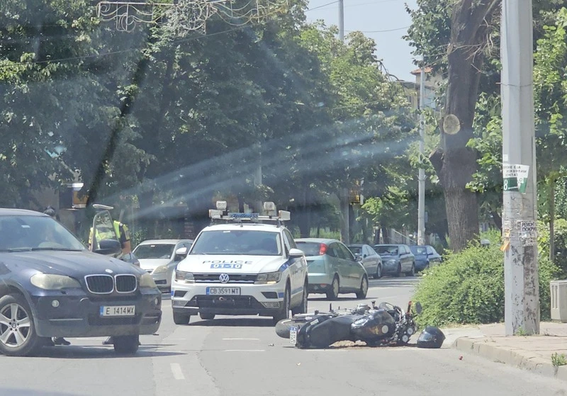 Тежък инцидент на централен булевард в Благоевград